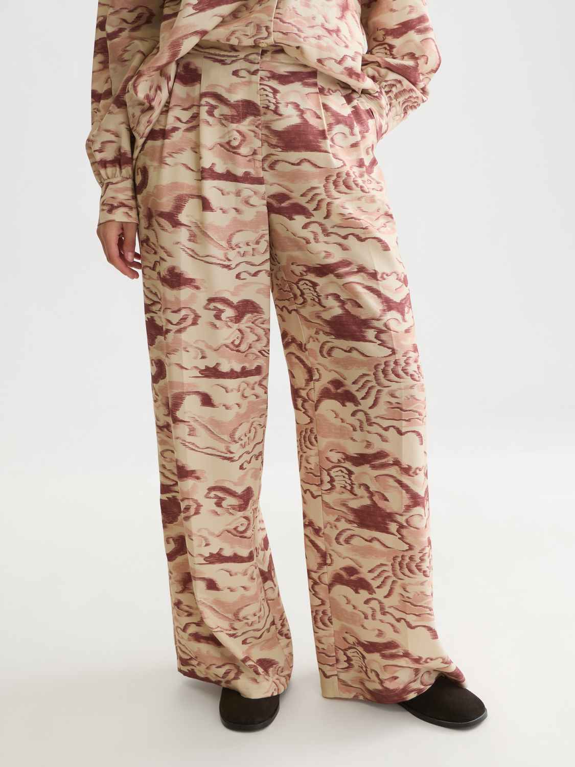 The Eleni Lyocell High-Rise Wide-Leg Pant