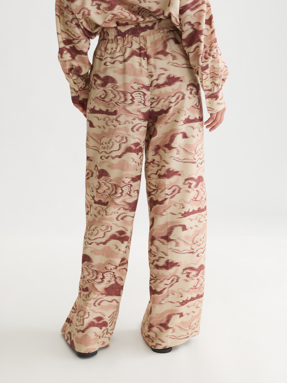 The Eleni Lyocell High-Rise Wide-Leg Pant