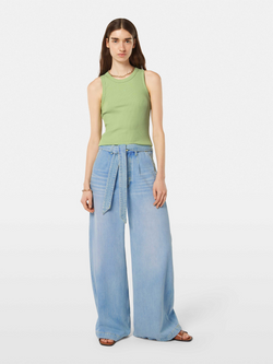 The Wave wide leg jeans   Luna blue Light