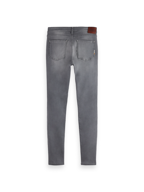 CORE Bohemienne mid rise skinny jeans - Grey Roots