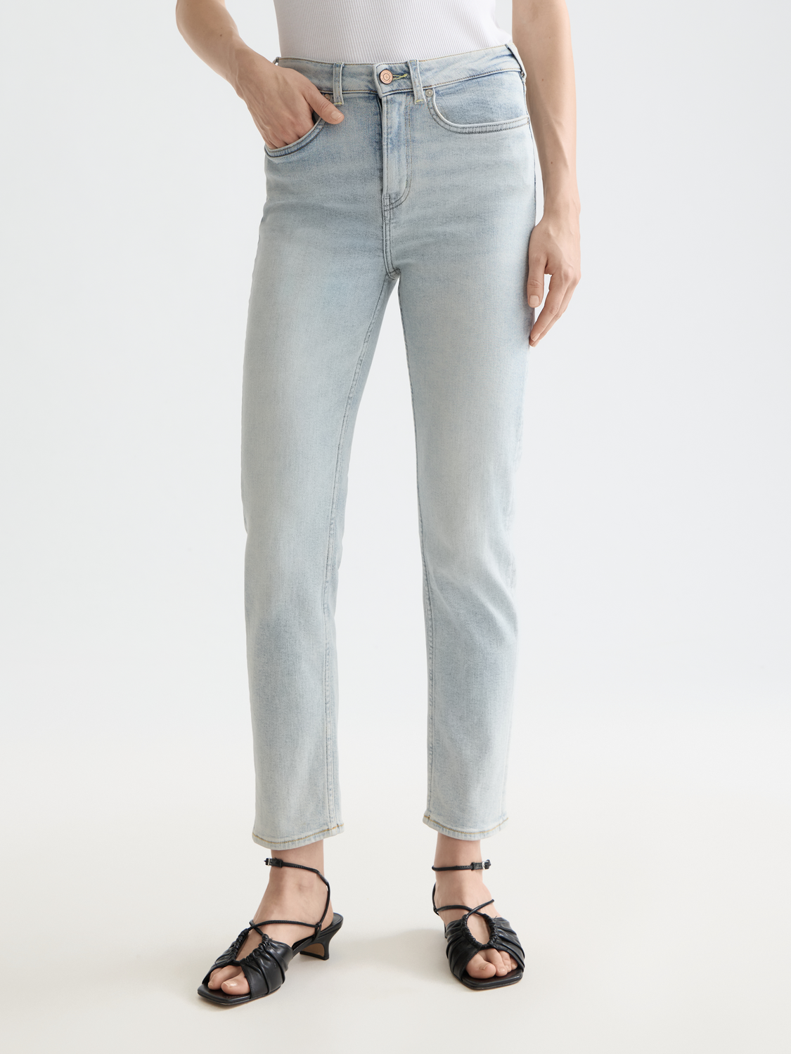 CORE High Five super stretch slim jeans - Takedown Blue