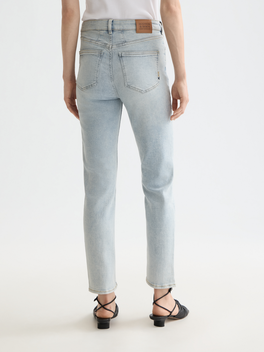 CORE High Five super stretch slim jeans - Takedown Blue