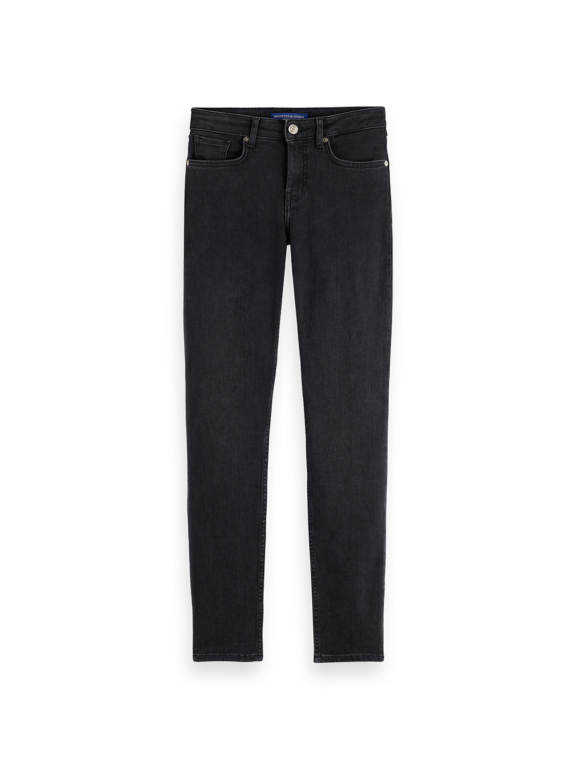 CORE Bohemienne mid rise skinny jeans - Black Coast