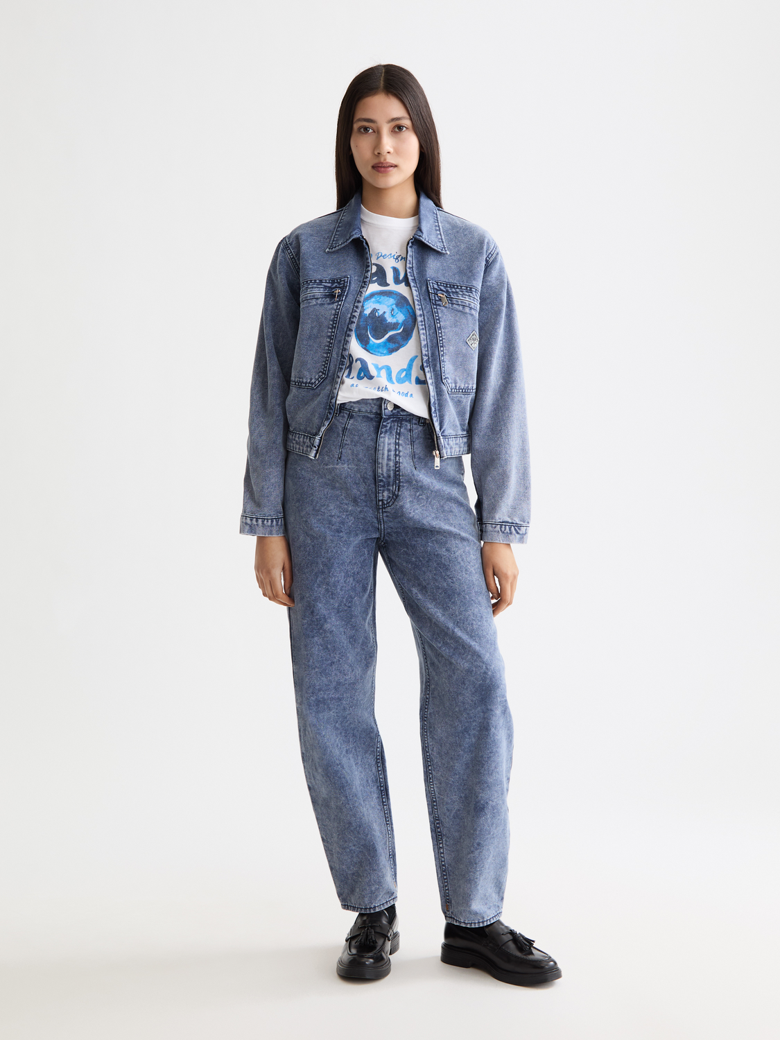 The Tide balloon denim