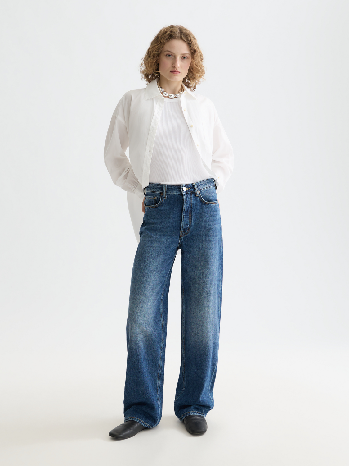 Ripple straight jeans — Absolute Blue