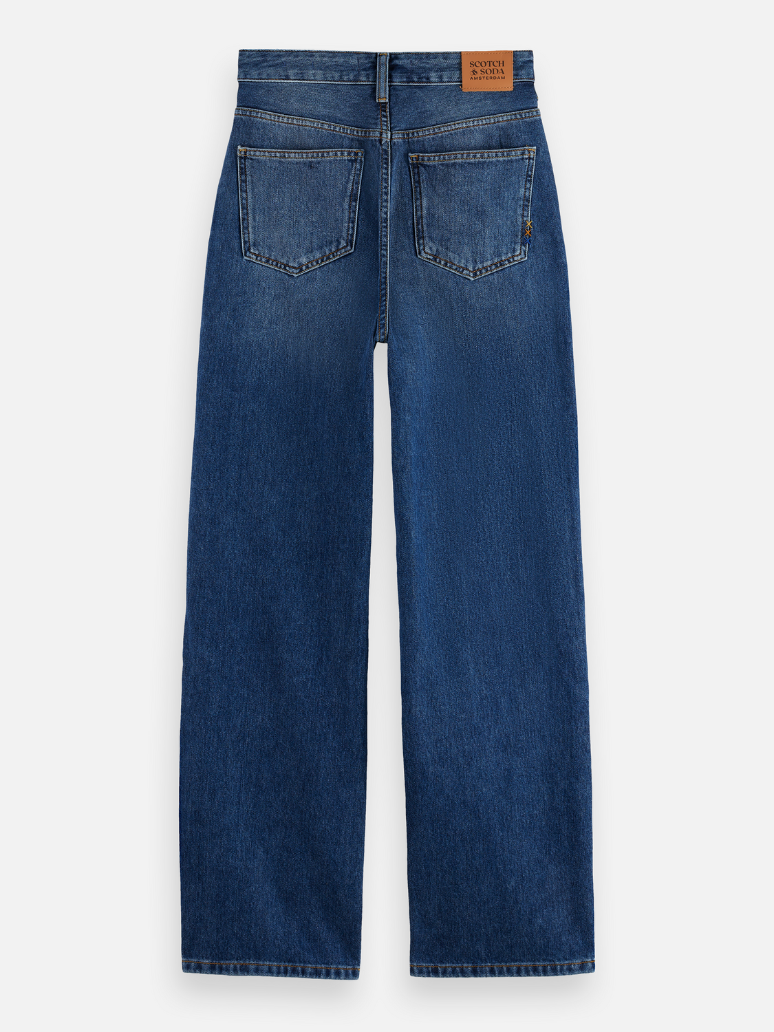 Ripple straight jeans — Absolute Blue