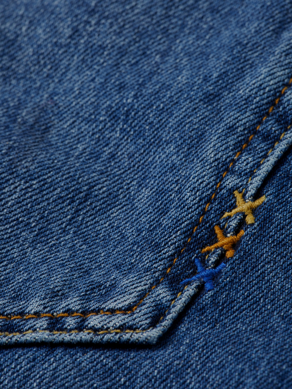 Ripple straight jeans — Absolute Blue