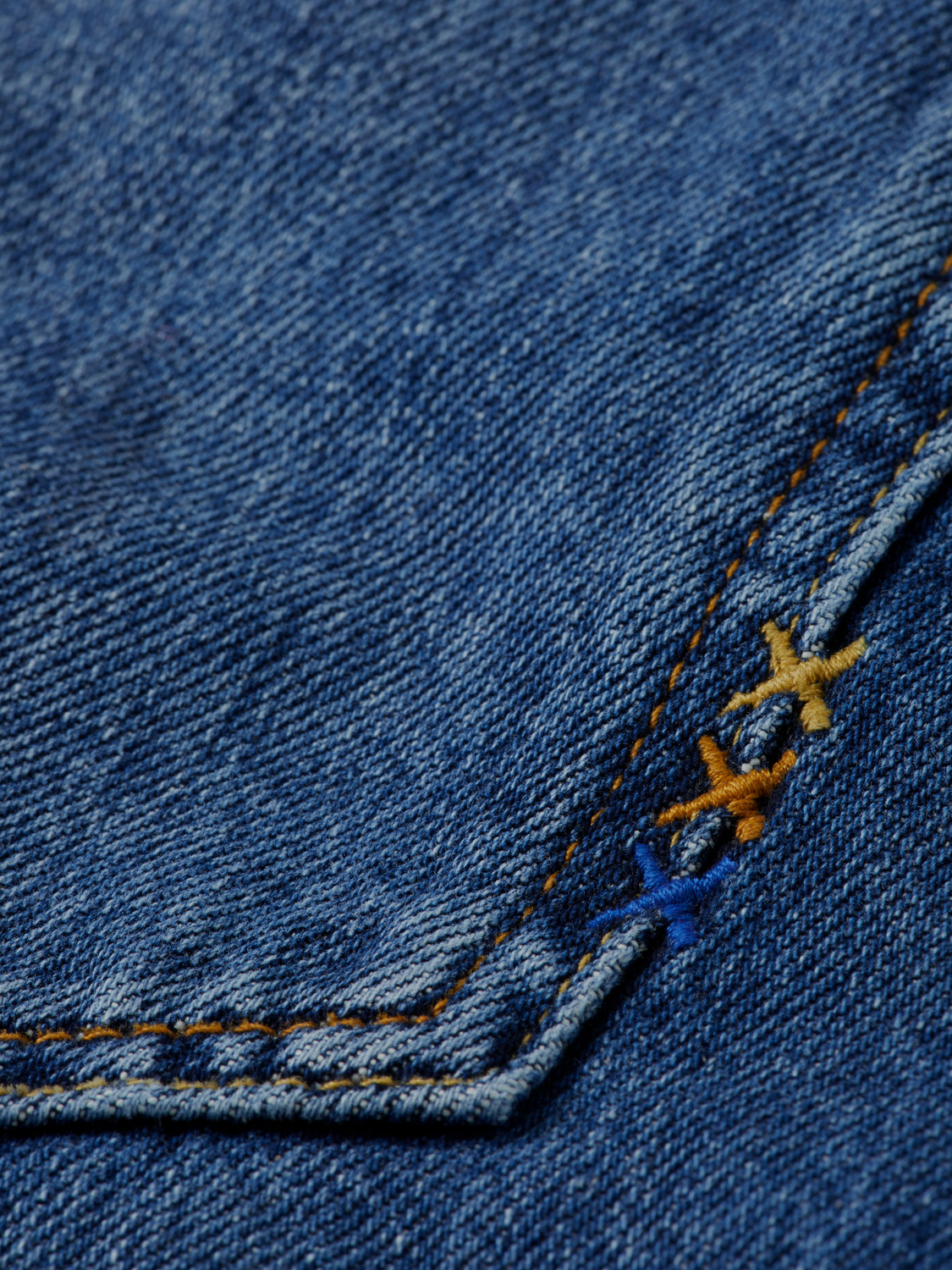 Ripple straight jeans — Absolute Blue