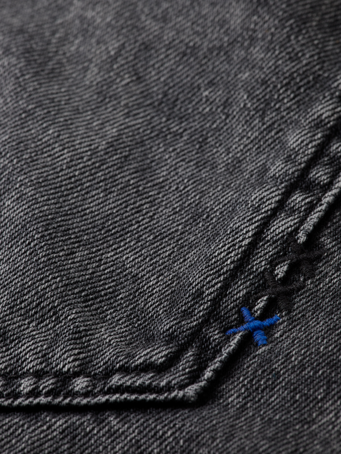 Ripple straight jeans — Absolute Black