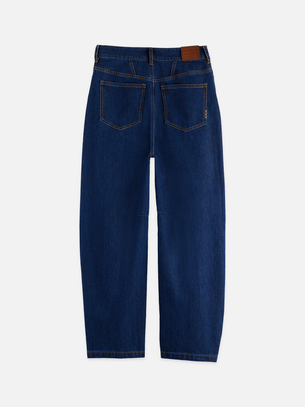 The Loop high rise barrel denim