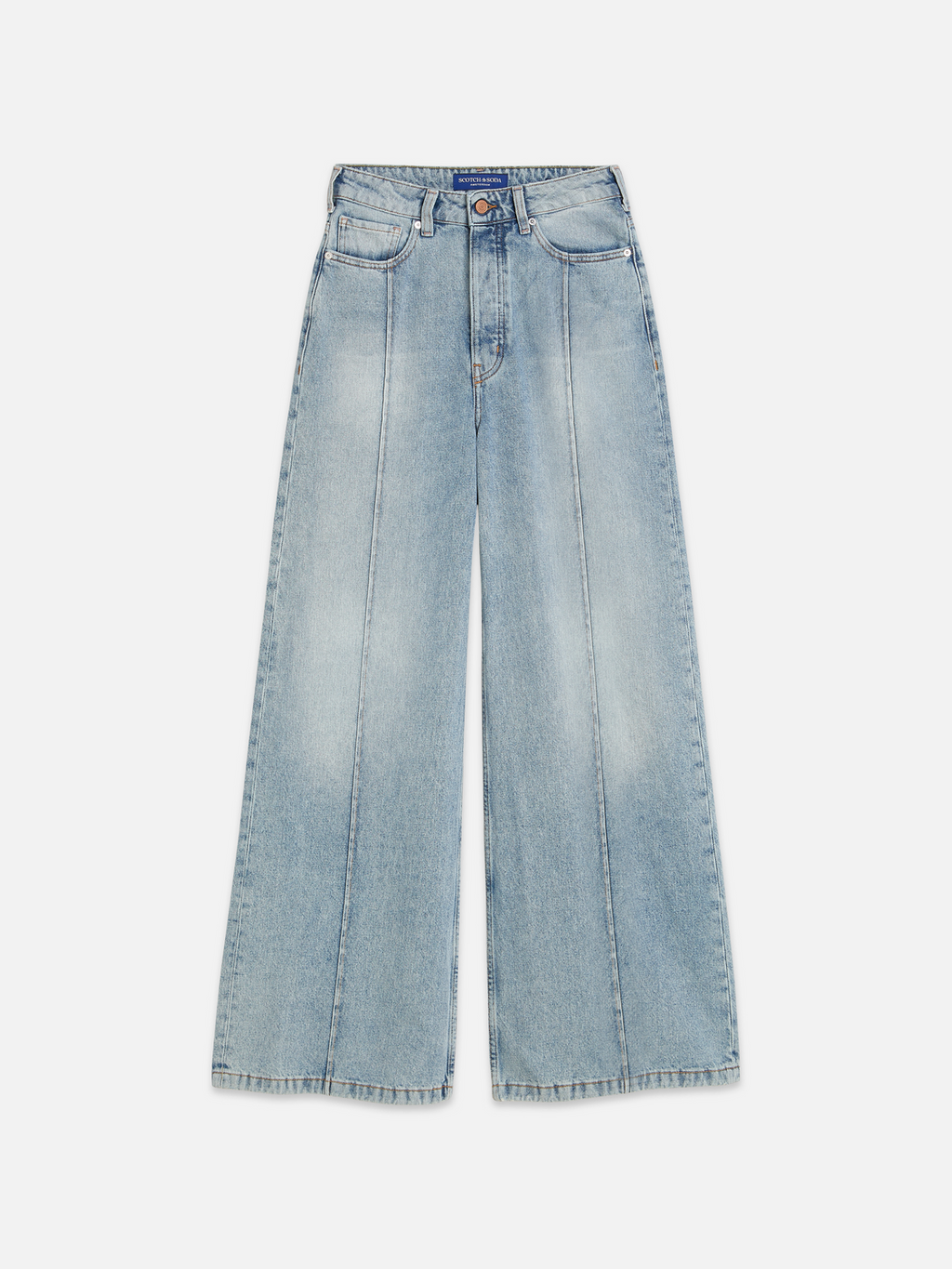The Wave wide leg denim