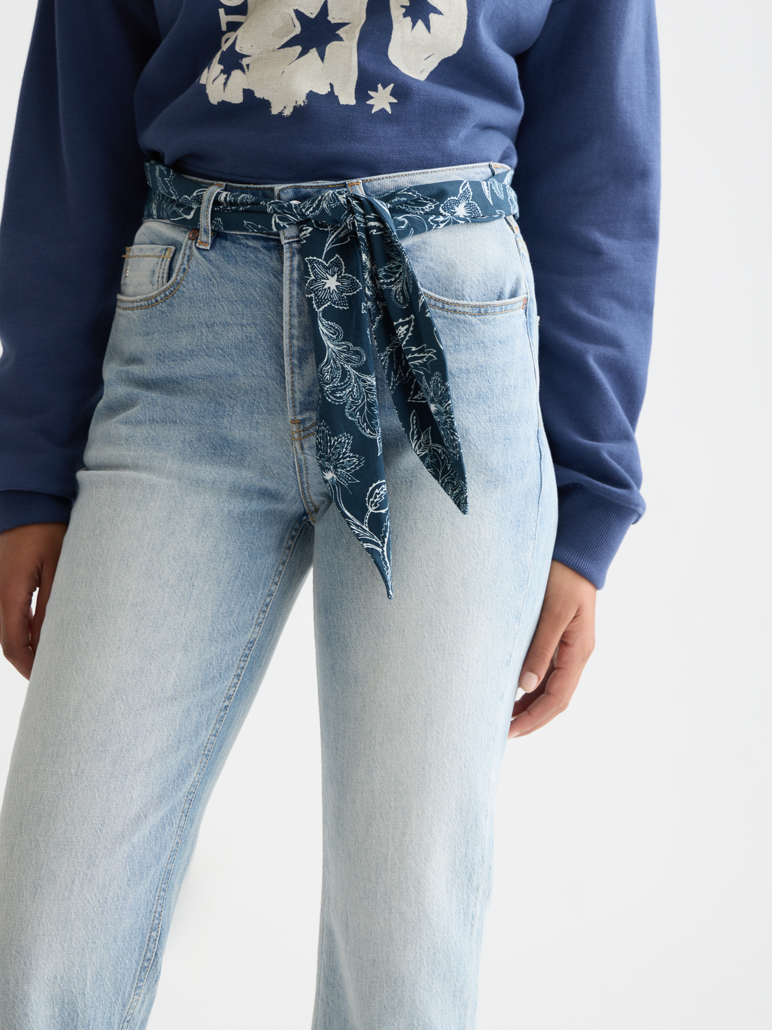 The Sky straight denim