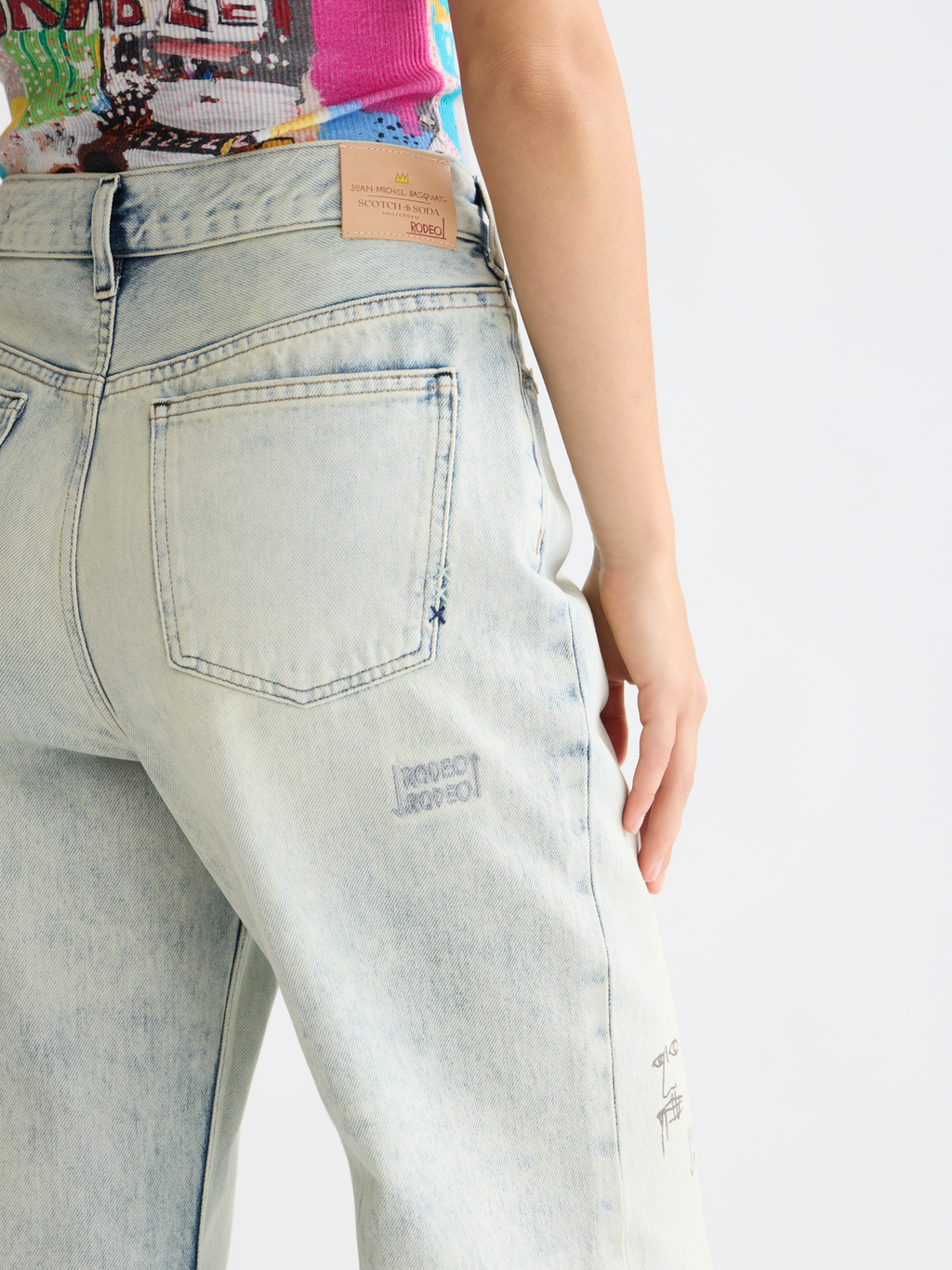 Basquiat The Deep loose jeans