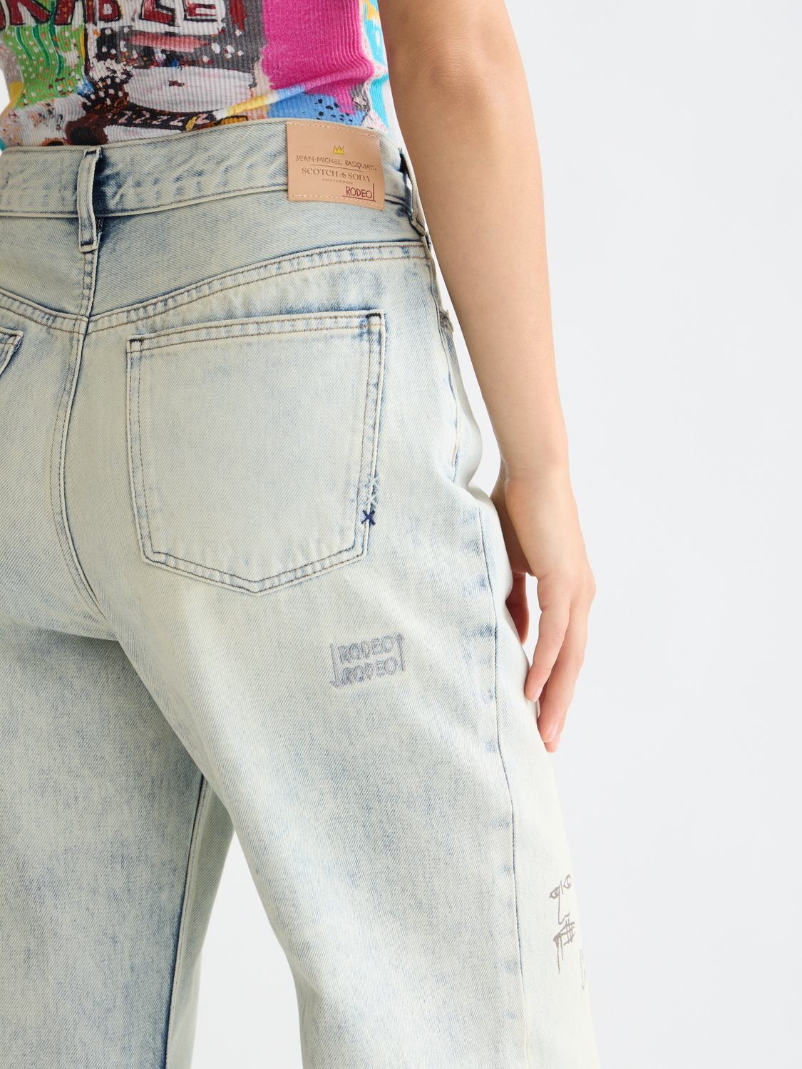 Basquiat The Deep loose jeans