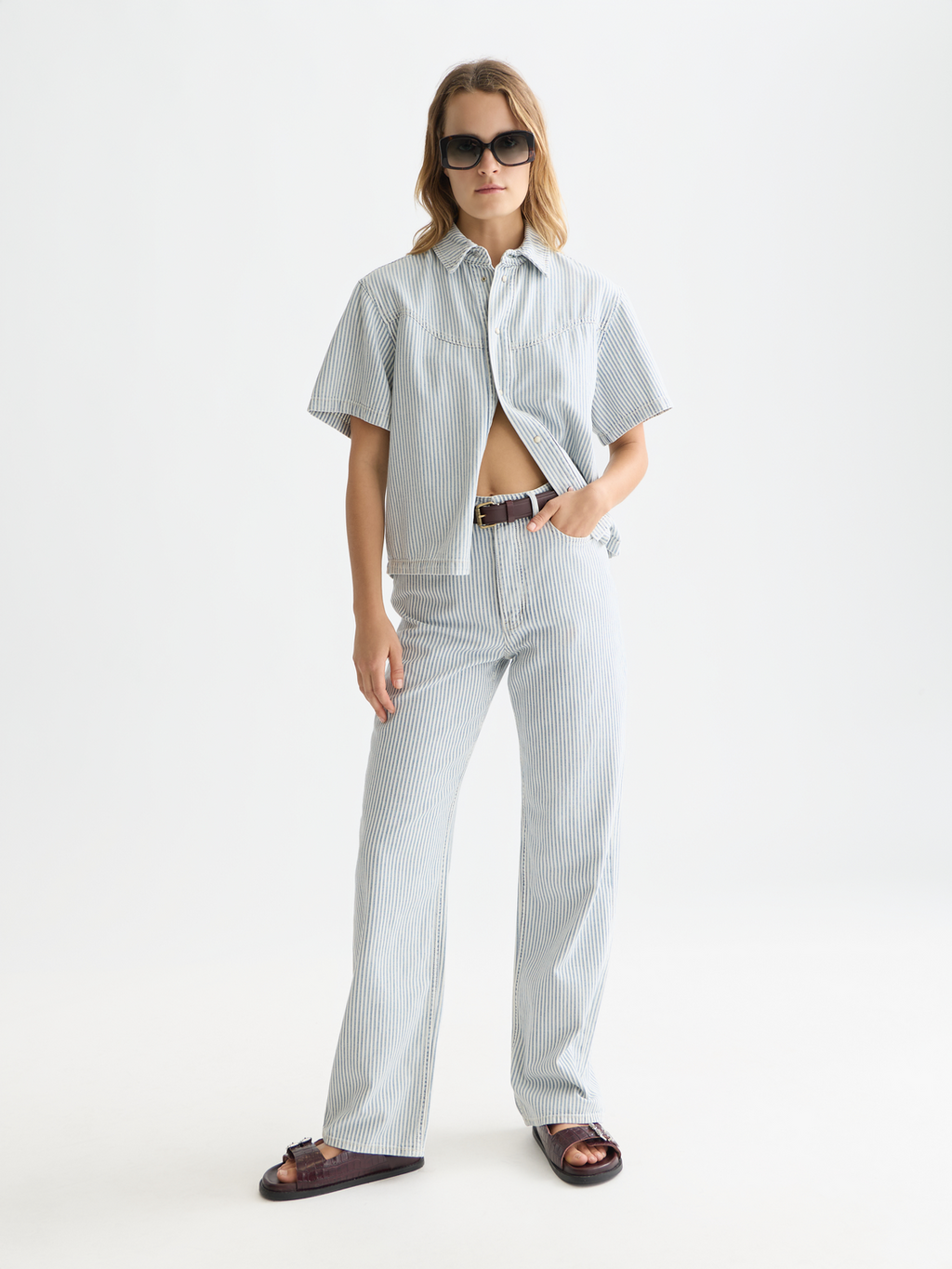 The Ripple straight denim