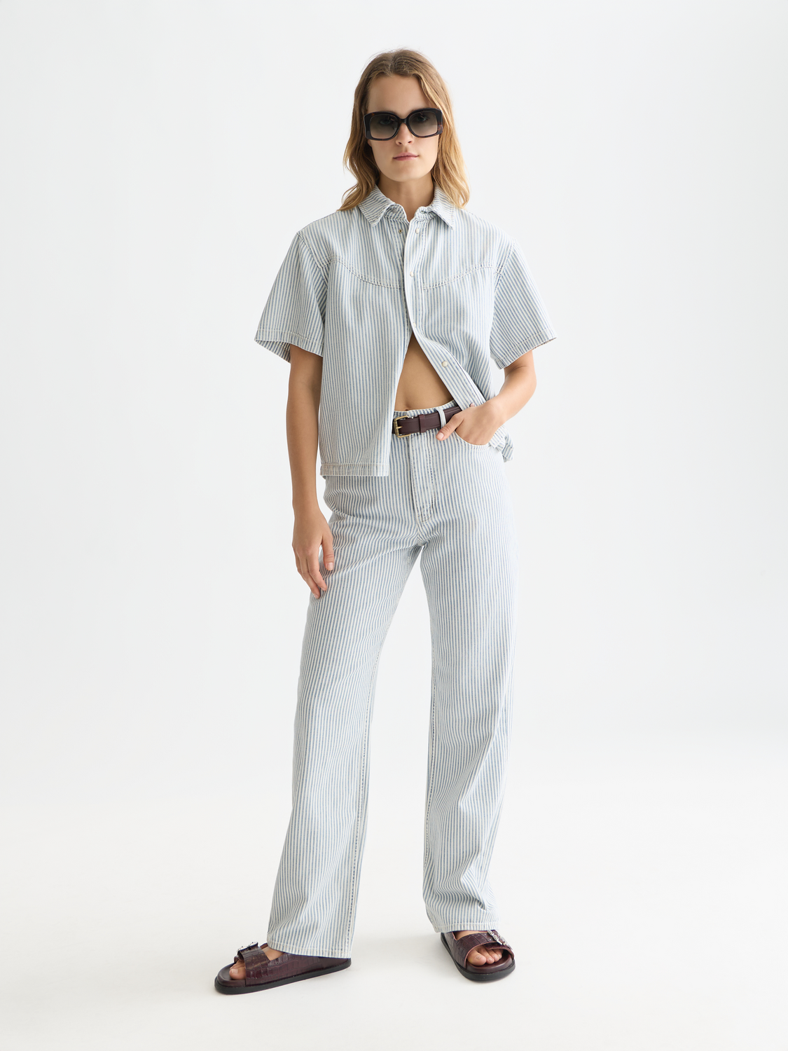 The Ripple straight denim