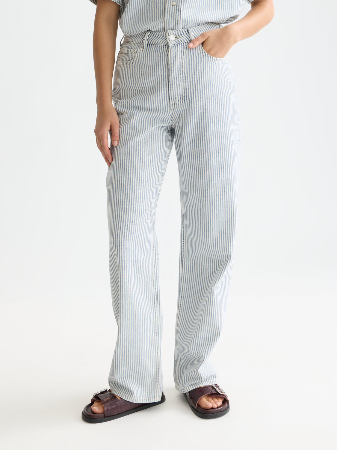 The Ripple straight denim