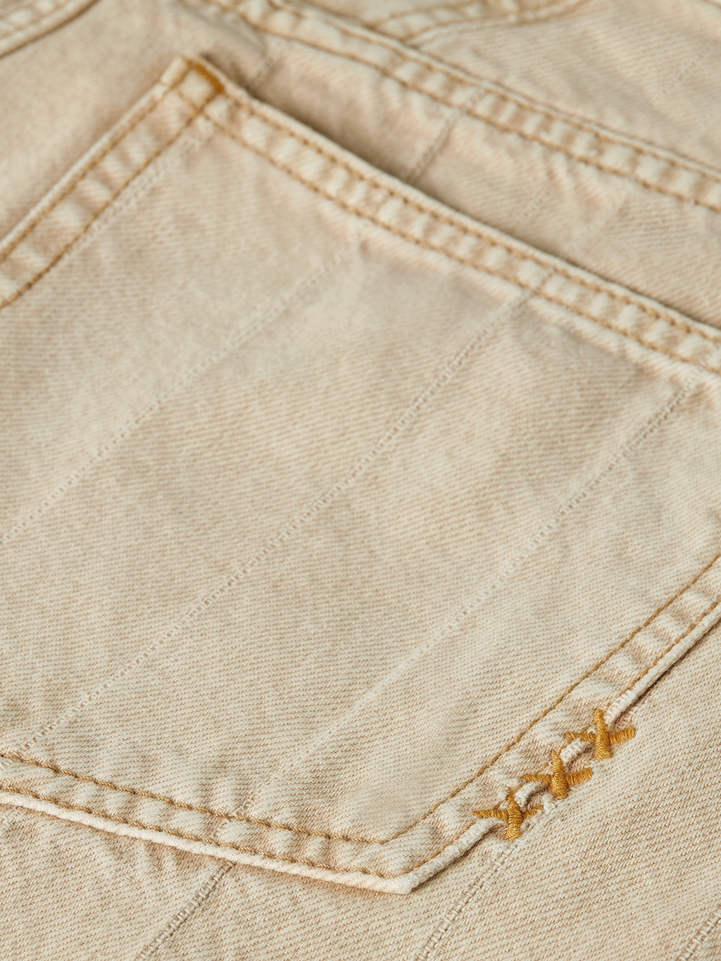 The Loop high rise barrel denim