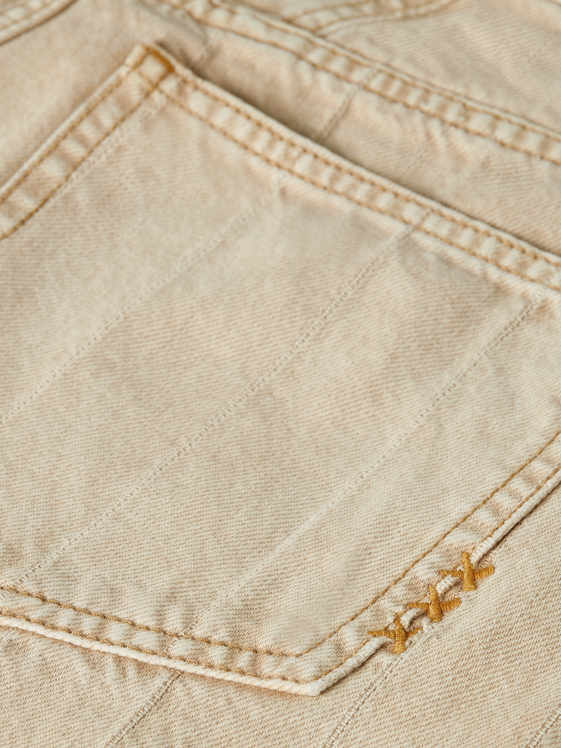 The Loop high rise barrel denim