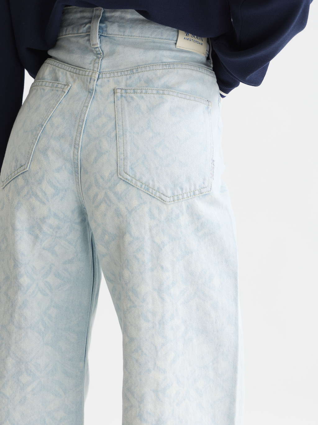 The Wave wide denim