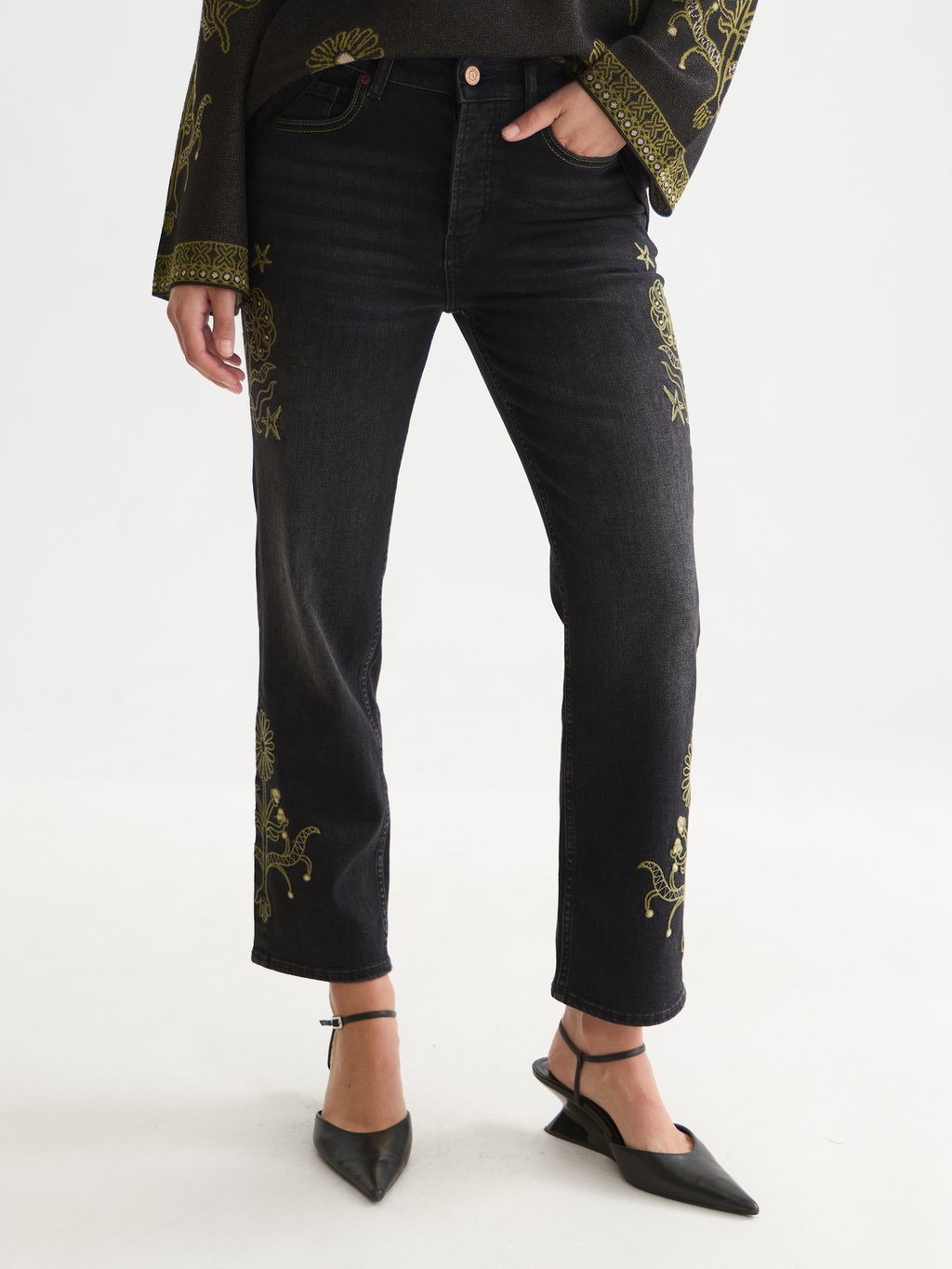 The Sky Straight-Leg Denim