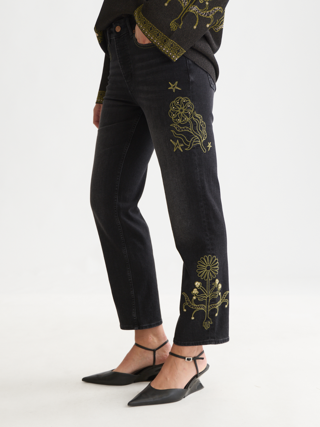 The Sky Straight-Leg Denim