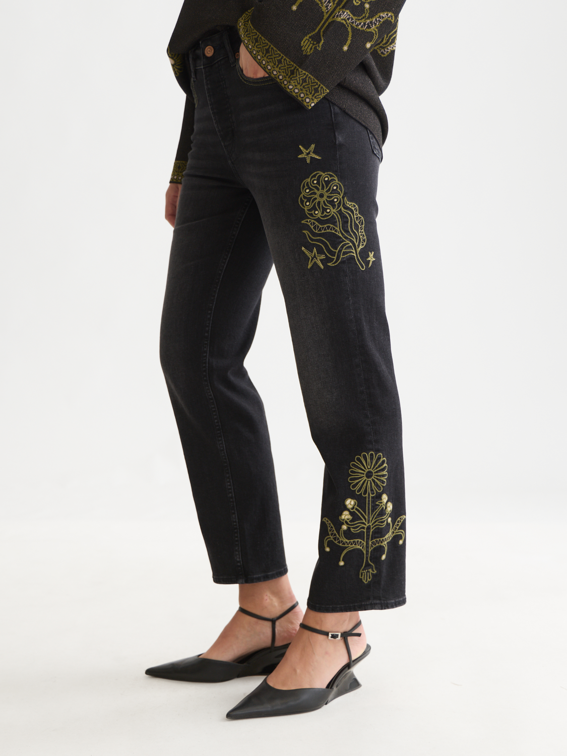 The Sky Straight-Leg Denim