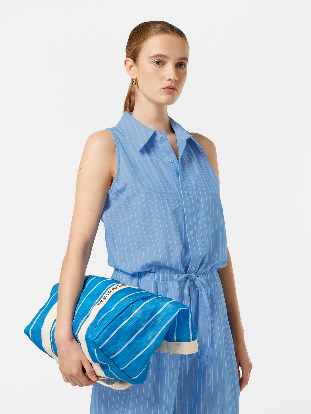 Halter Linen Jumpsuit