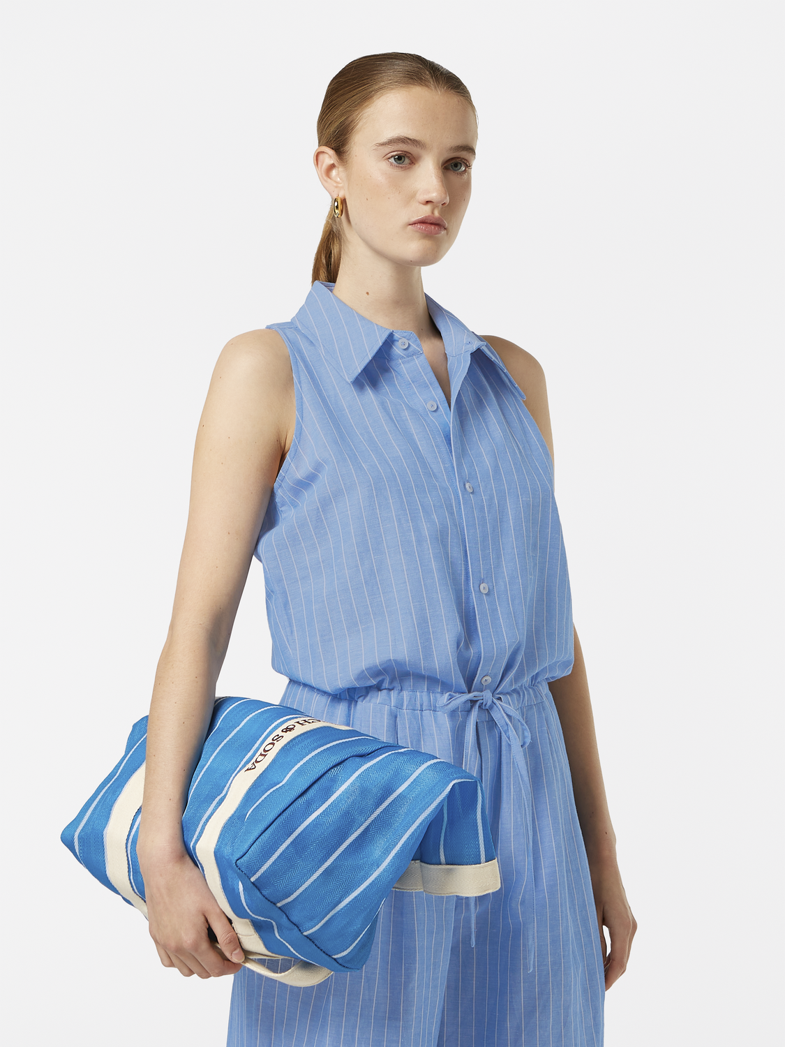 Halter Linen Jumpsuit