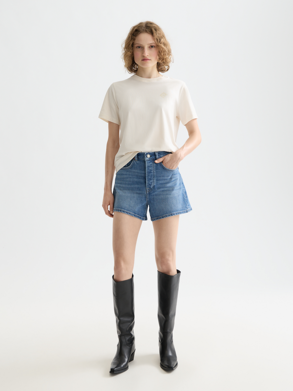 Essentials The Ray denim short