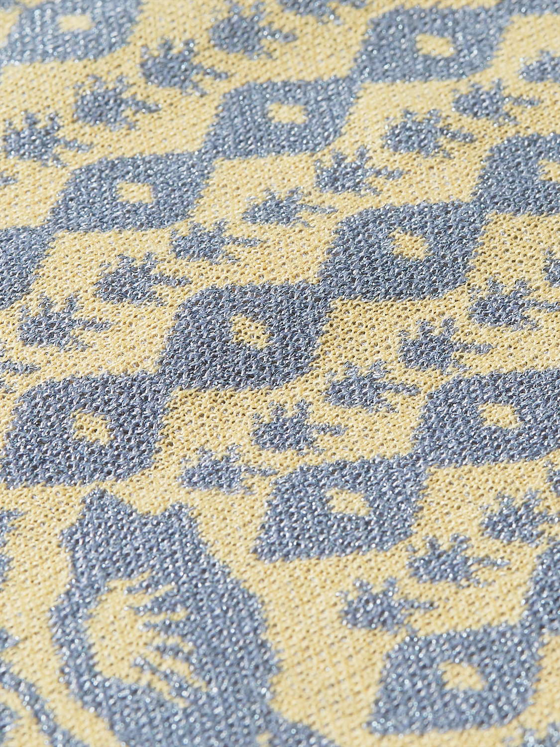 Jacquard knitted shorts