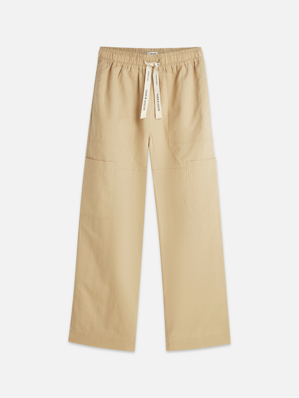 Noa linen high rise wide leg relaxed pants