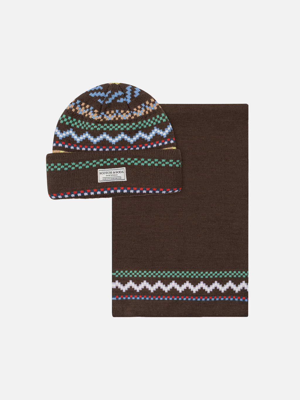 HOLIDAY CUFF BEANIE & SCARF