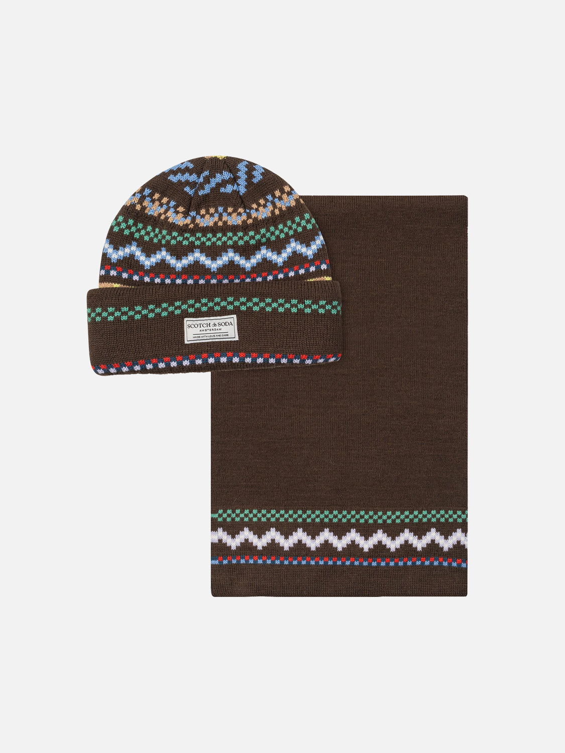 HOLIDAY CUFF BEANIE & SCARF