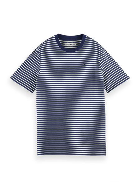 ESSENTIALS CREWNECK JERSEY T-SHIRT IN COTTON
