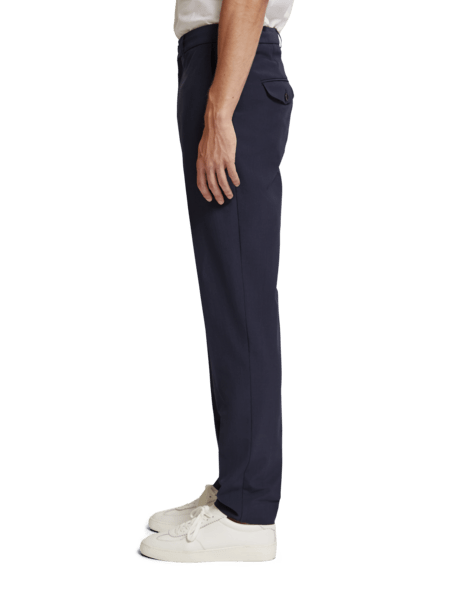 IRVING - PINSTRIPED FINE WOOL-BLEND SEERSUCKER CHINO