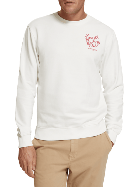 LEFT CHEST ARTWORK SWEATSHIRT