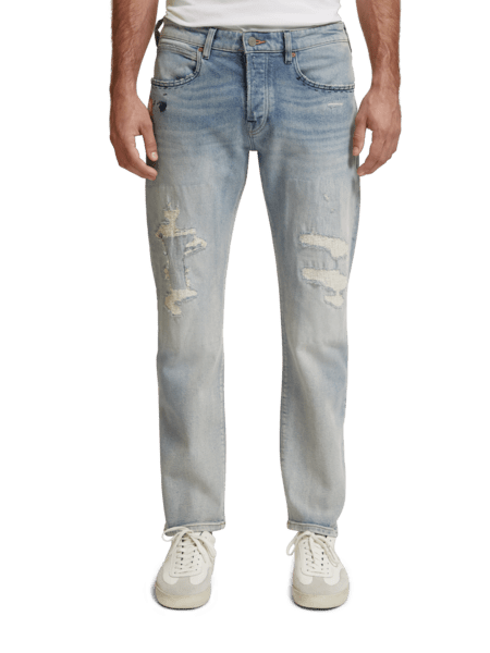 THE ZEE STRAIGHT FIT JEANS - SURF AND TURF