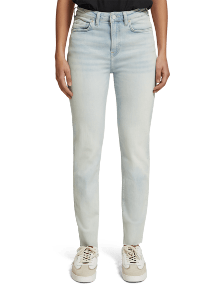 HIGH FIVE HIGH RISE SLIM JEANS BLAUW MIRAGE