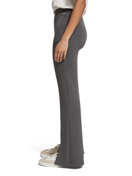 TAILORED SPLIT HEM FLARE SWEATPANT