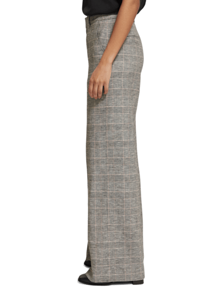 HANA - HIGH RISE WIDE LEG PRINCE OF WALES PANT