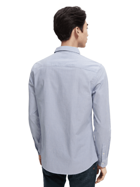 ESSENTIAL YARN DYE POPLIN SLIM FIT SHIRT