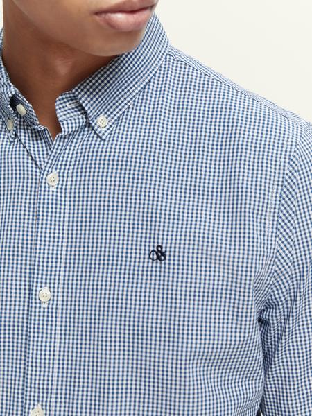 ESSENTIAL YARN DYE POPLIN SLIM FIT SHIRT