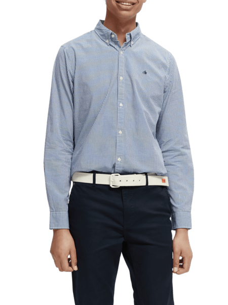 ESSENTIAL YARN DYE POPLIN SLIM FIT SHIRT