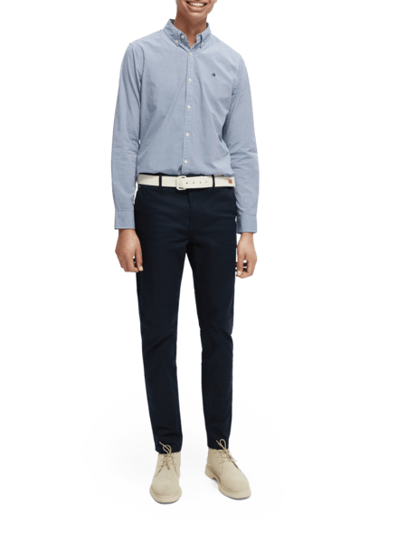ESSENTIAL YARN DYE POPLIN SLIM FIT SHIRT
