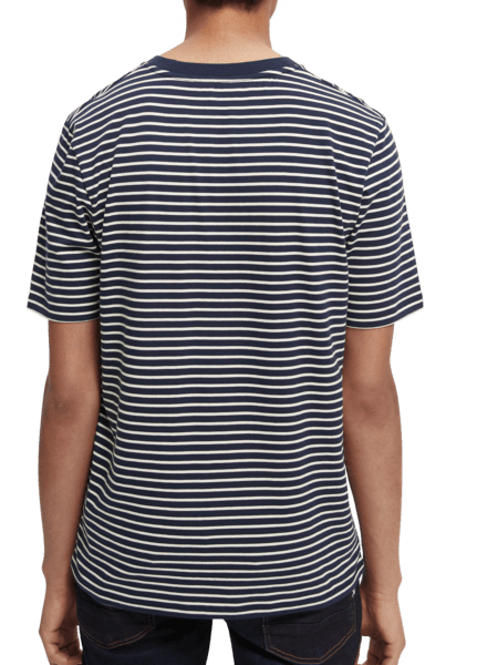 ESSENTIALS CREWNECK JERSEY T-SHIRT IN COTTON