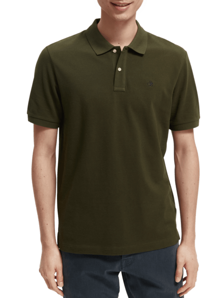 ESSENTIALS COTTON PIQUE POLO