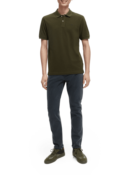 ESSENTIALS COTTON PIQUE POLO