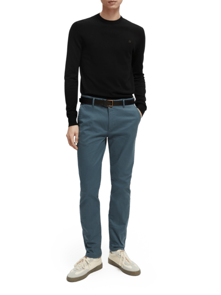 ESSENTIALS STUART REGULAR SLIM-FIT COTTON