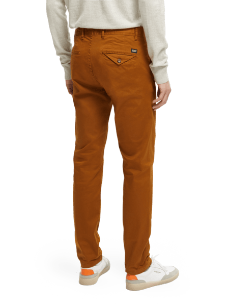ESSENTIALS STUART REGULAR SLIM-FIT COTTON